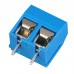 Клемник гвинтовий KF301-2P крок 5,08 мм, 15A, 300V